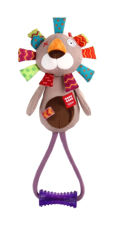 GIGWI Lion Plush Friendz TPR 19 cm