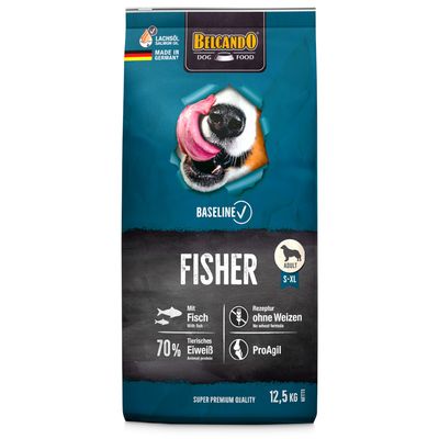 BELCANDO Dog Baseline Fisher al Pesce 12,5Kg