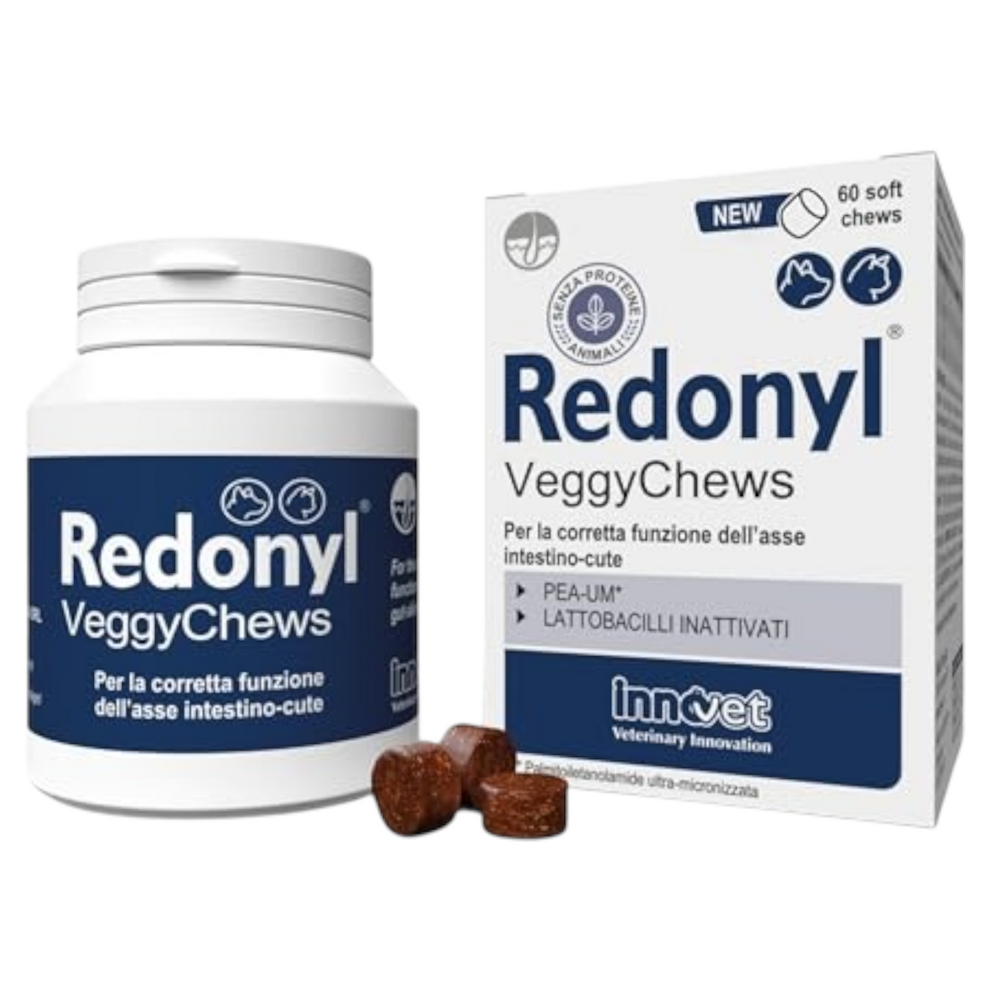 INNOVET Redonyl Veggy Chews Cane e Gatto 60 cws