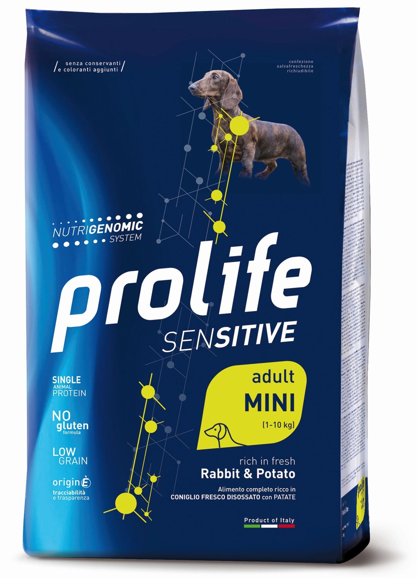 PROLIFE Cane Sensitive Adult Rabbit & Potato Mini 2Kg