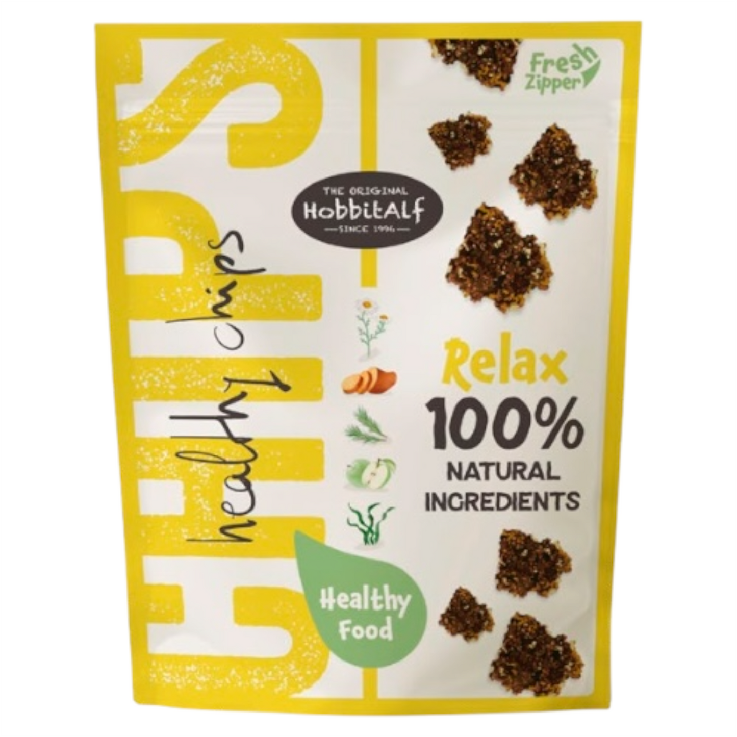 HOBBITALF Snack Healty Chips Relax Cane 180gr