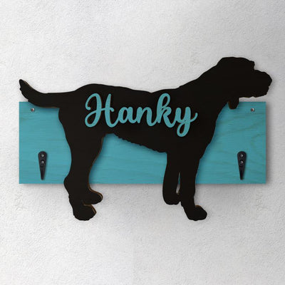 Germano Pointer - Porta guinzaglio e/o chiavi personalizzato con il nome del tuo cane