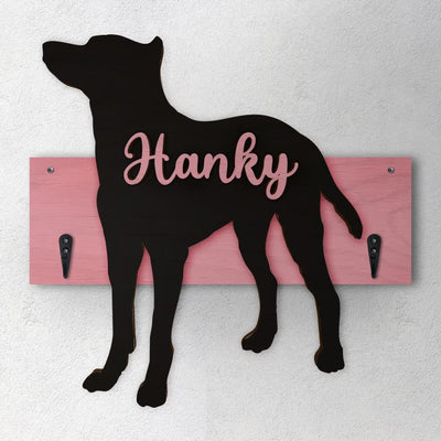 Pastore di Beauce - Porta guinzaglio e/o chiavi personalizzato con il nome del tuo cane