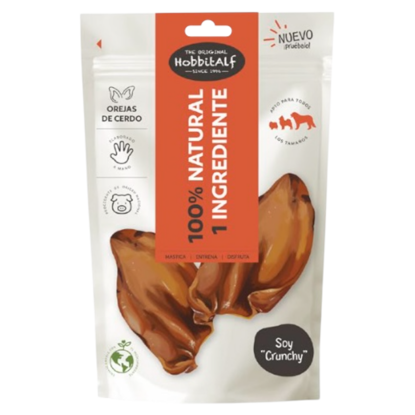 HOBBITALF Snack Orecchio di Maiale 100gr