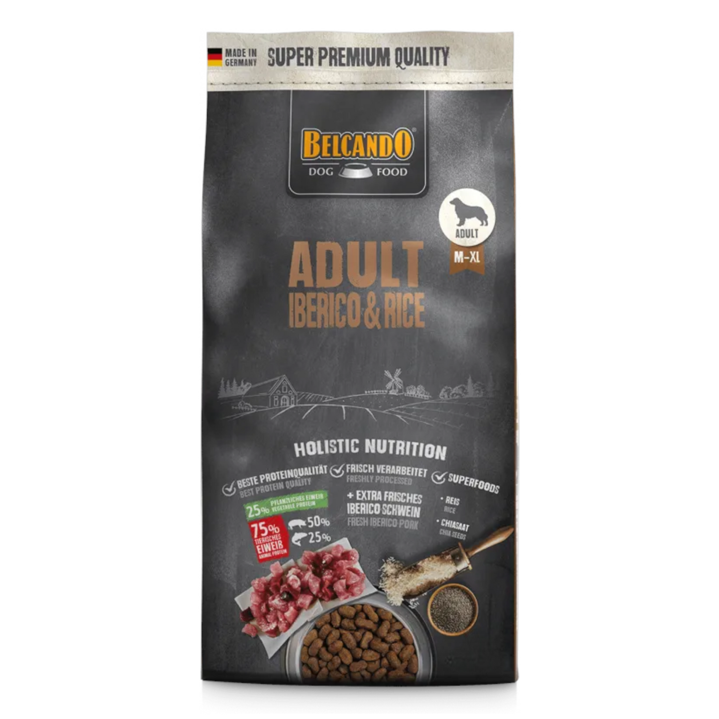 BELCANDO Dog Adult Iberico & Riso 1Kg