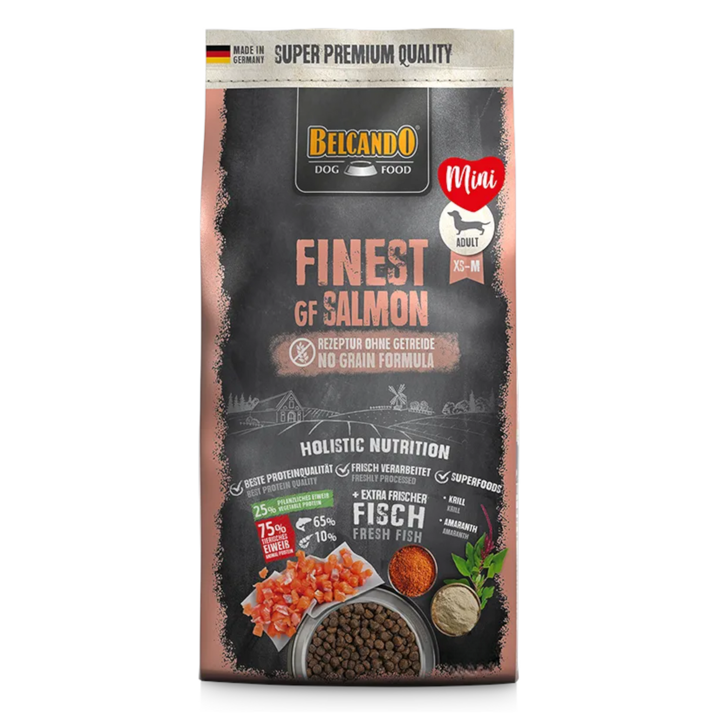 BELCANDO Dog Adult Finest GF Salmon 4Kg