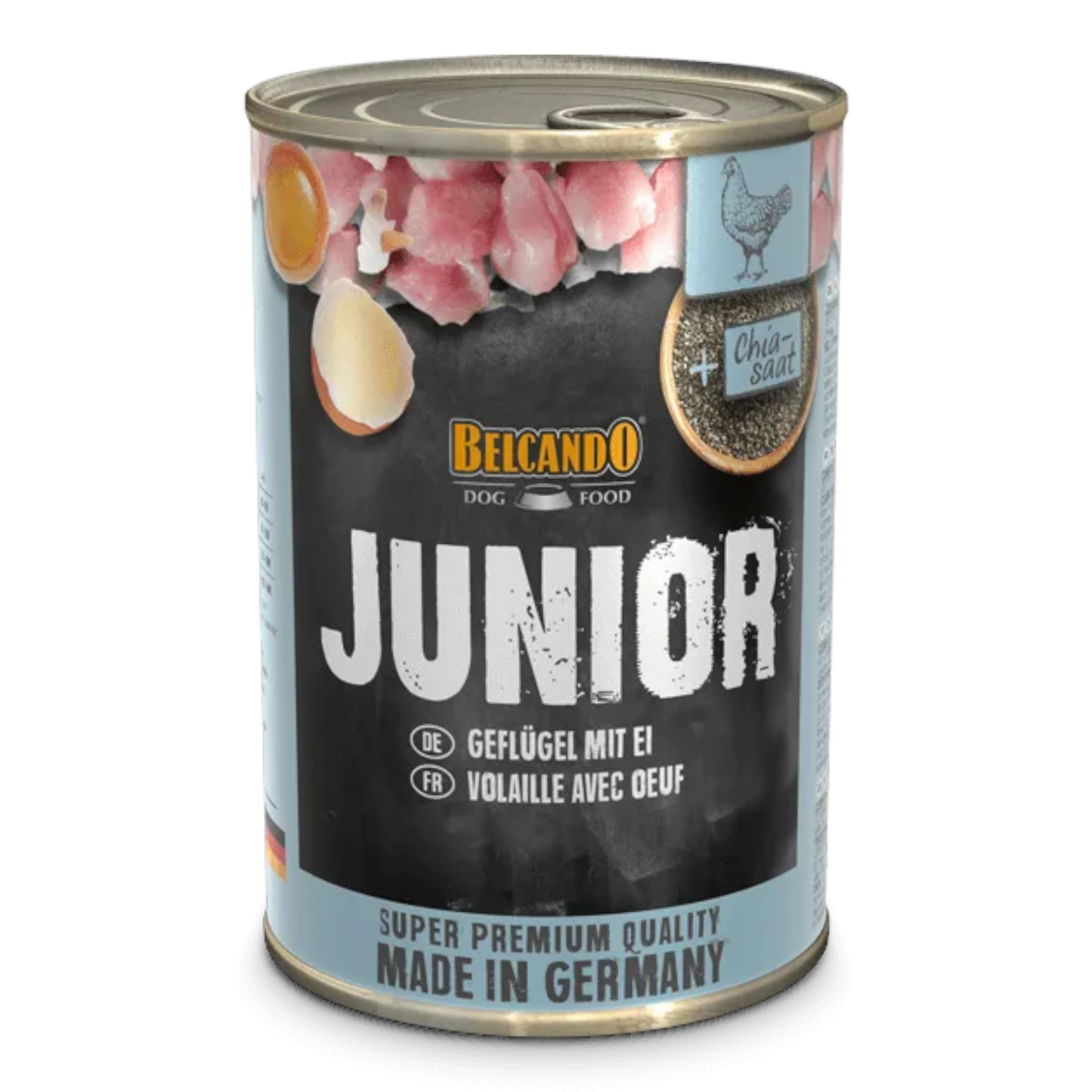 BELCANDO Dog Junior Pollame con Uova 400gr