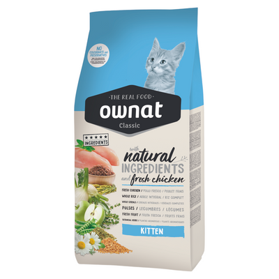 OWNAT Gatto Classic Kitten Pollo 1,5Kg