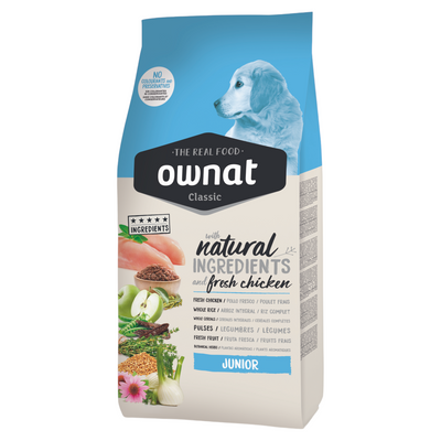 OWNAT Cane Classic Junior Pollo 12Kg
