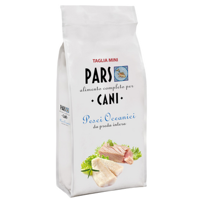 PARS Cane Mini Pesci Oceanici Preda Intera 2Kg