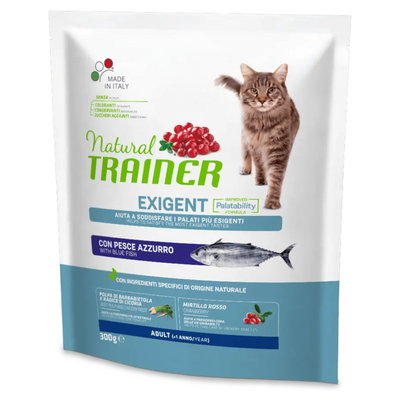 TRAINER Cat Exigent Pesce Azzurro 300gr