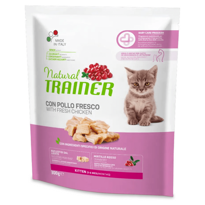 TRAINER Cat Kitten Pollo fresco 300gr