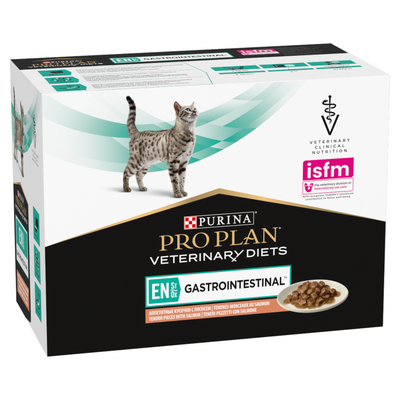 PURINA Veterinary Diets Cat EN Gatrointestinal Salmone 85gr (Singola)