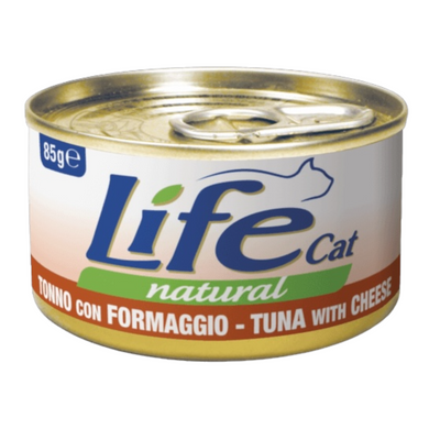 LIFE Cat Tonno con Formaggio 85gr