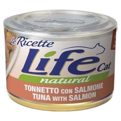 LIFE Cat Tonno con Salmone e Carote 150gr