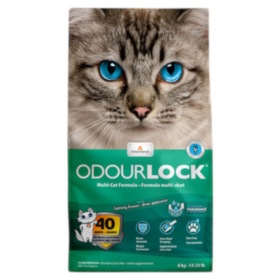 ODOURLOCK Lettiera Gatto Agglomerante Breeze 6Kg
