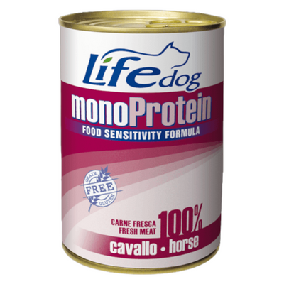 LIFE Dog Monoproteico al Cavallo 400Gr