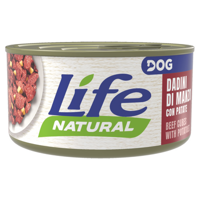 LIFE Dog Natural Manzo con Patate 90Gr