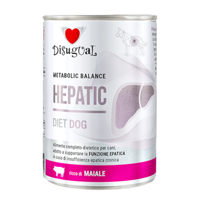 DISUGUAL Dog Hepatic Patè al Maiale 400gr