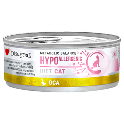 DISUGUAL Cat Hypoallergenic Patè all'Oca 85gr