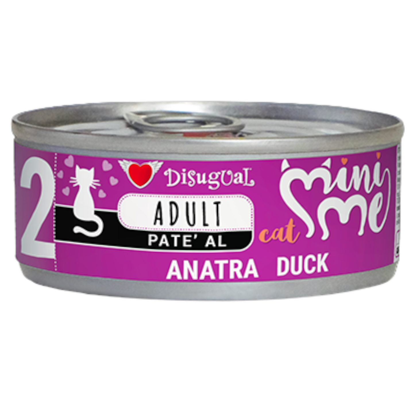 DISUGUAL Gatto Mini Me 2 Patè all'Anatra 85gr