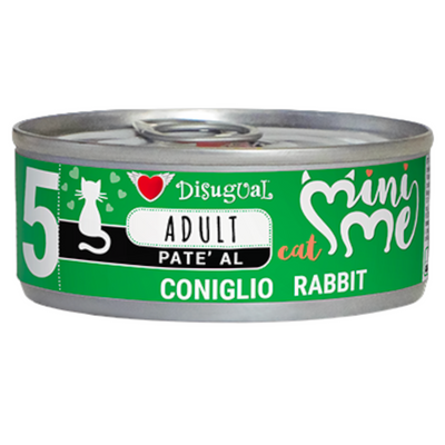 DISUGUAL Gatto Mini Me 5 Patè al Coniglio 85gr