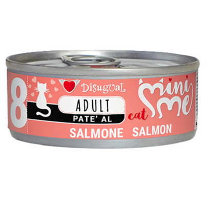 DISUGUAL Gatto Mini Me 8 Patè al Salmone 85gr