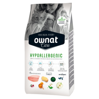 OWNAT Care Gatto Hypoallergenic 1,5Kg