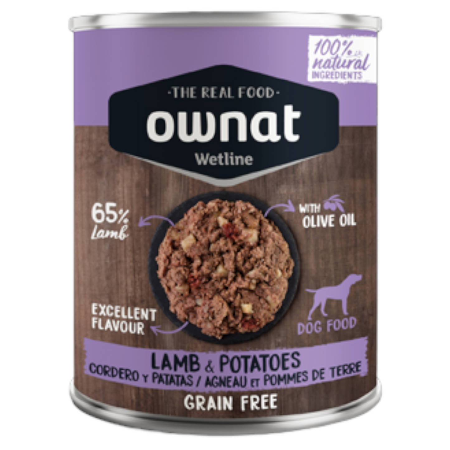 OWNAT Wetline Cane Agnello e Patate 395gr