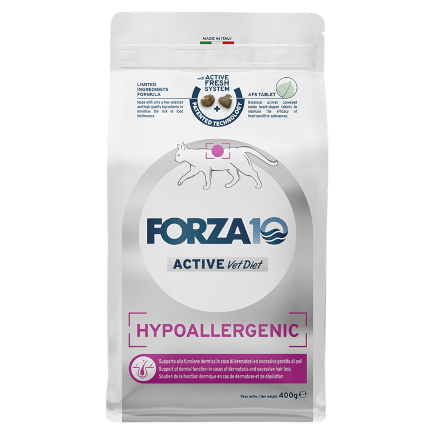 FORZA10 Cat HYPOALLERGENIC Active Vet Diet