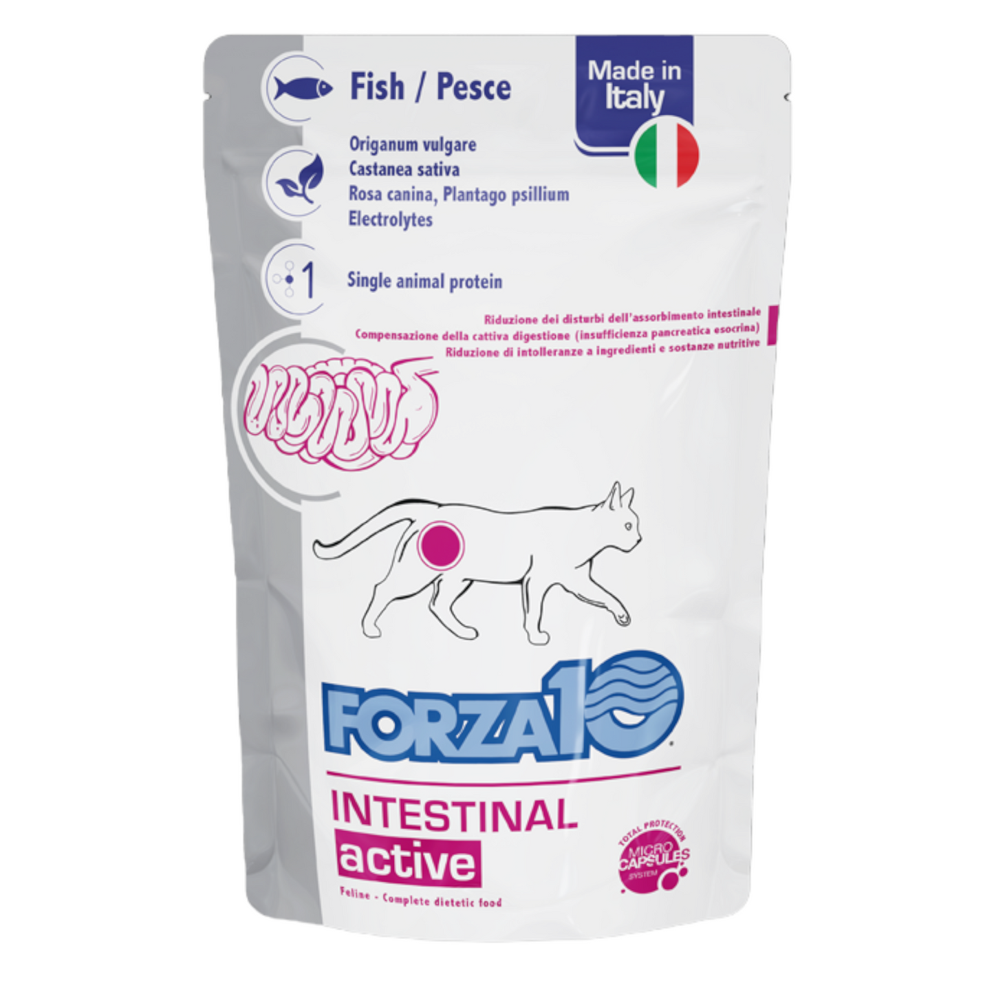 FORZA10 Cat INTESTINAL Active al Pesce 100gr