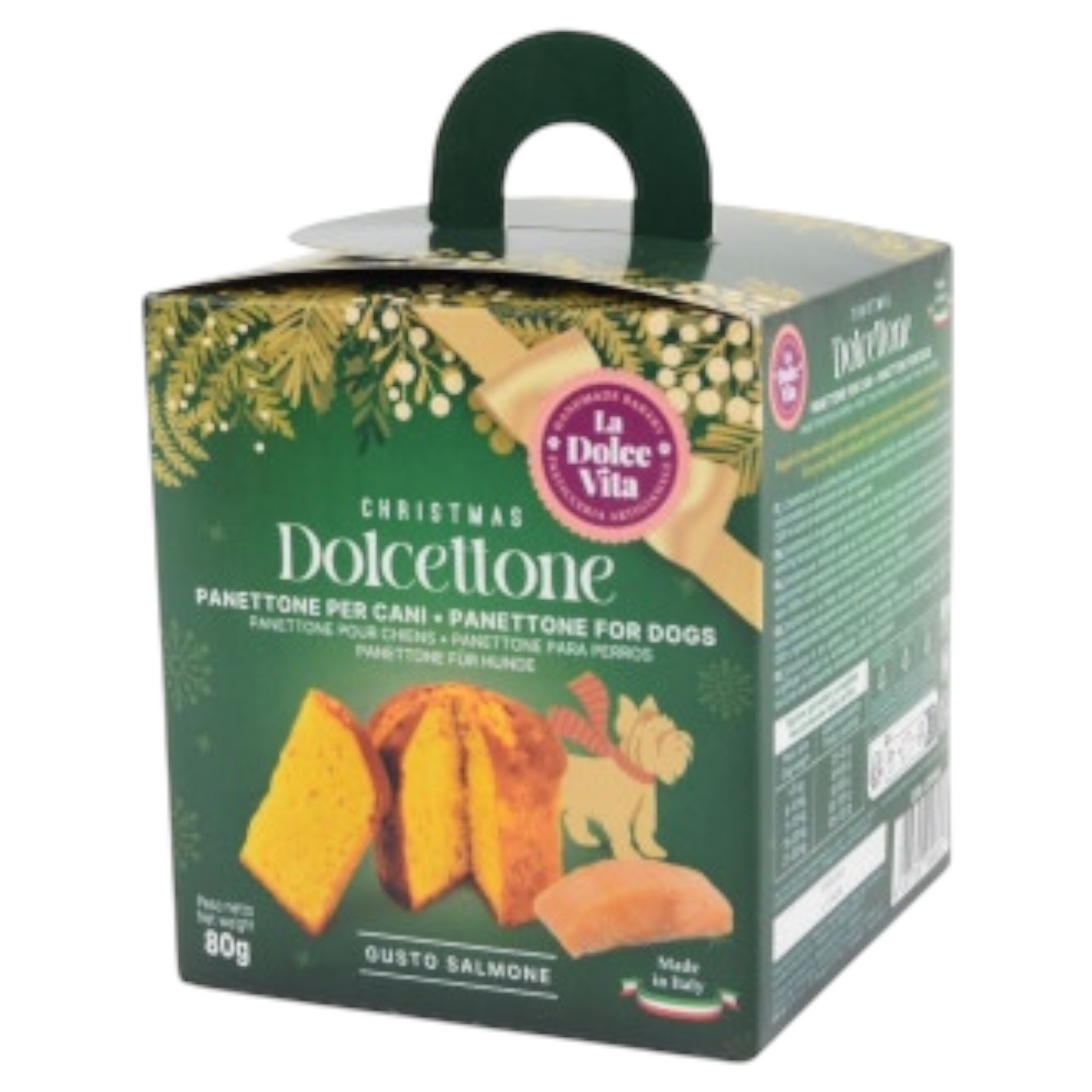 Leopet Dolcettone Panettone al Salmone per cani