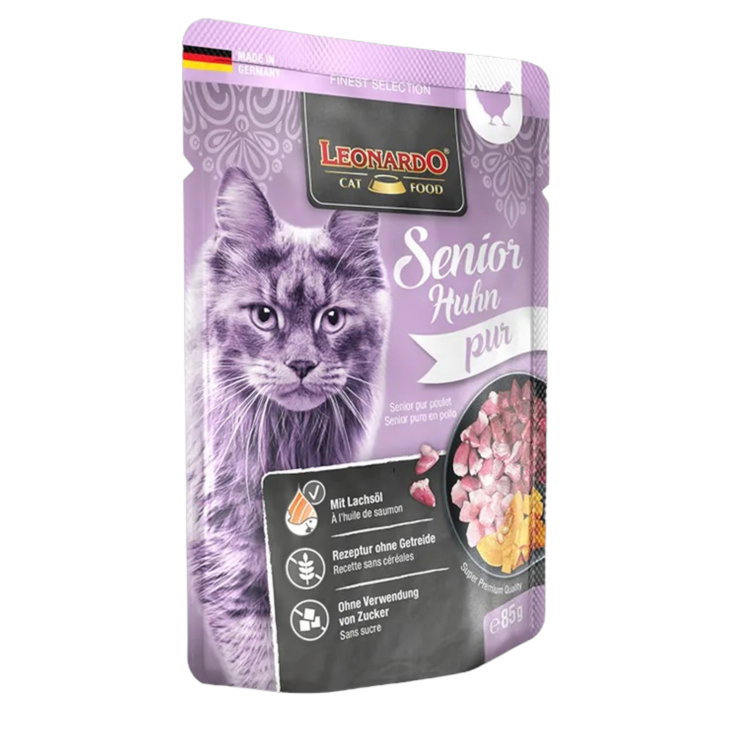 LEONARDO Senior Pollo 85gr