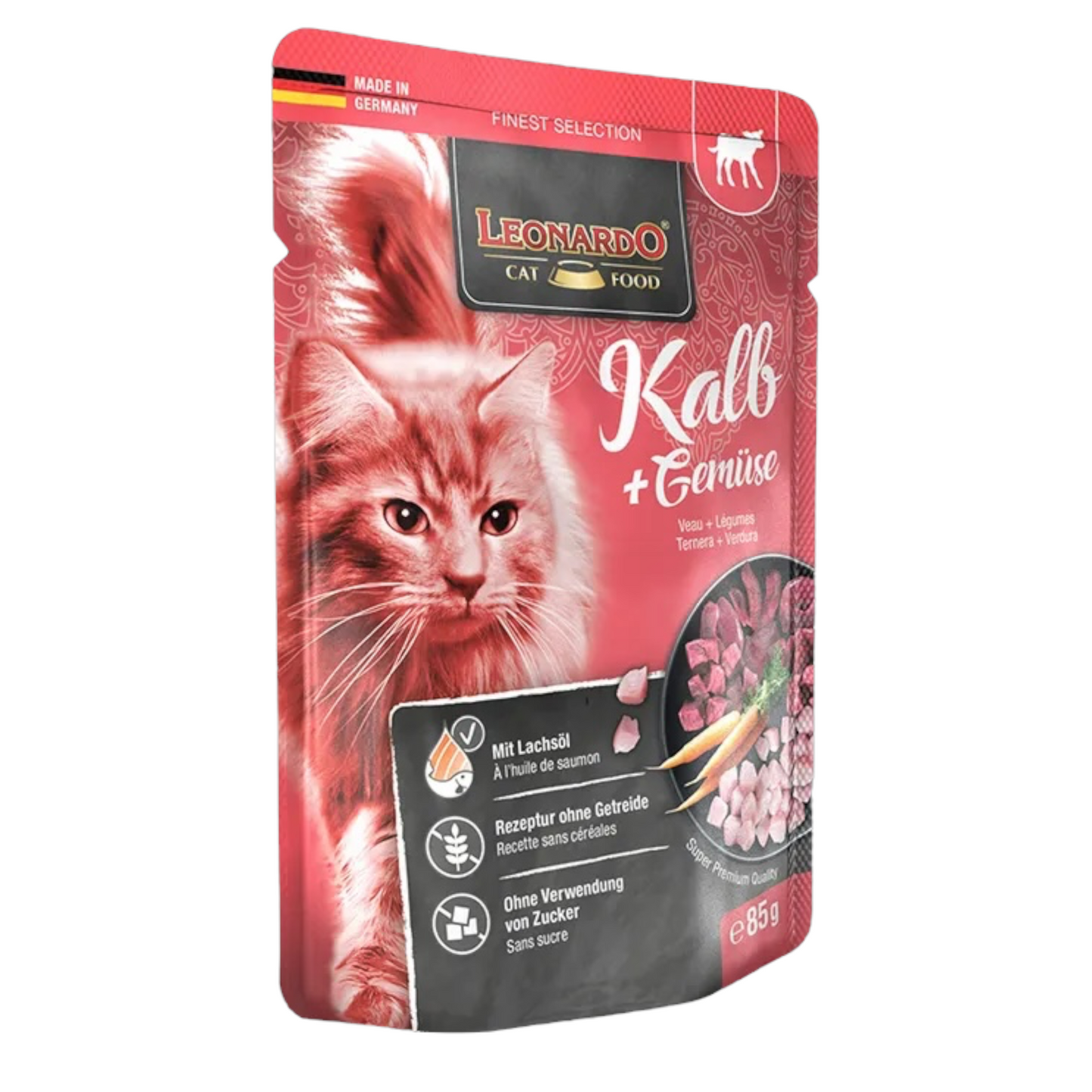 LEONARDO Kalb Vitello con Verdure 85gr