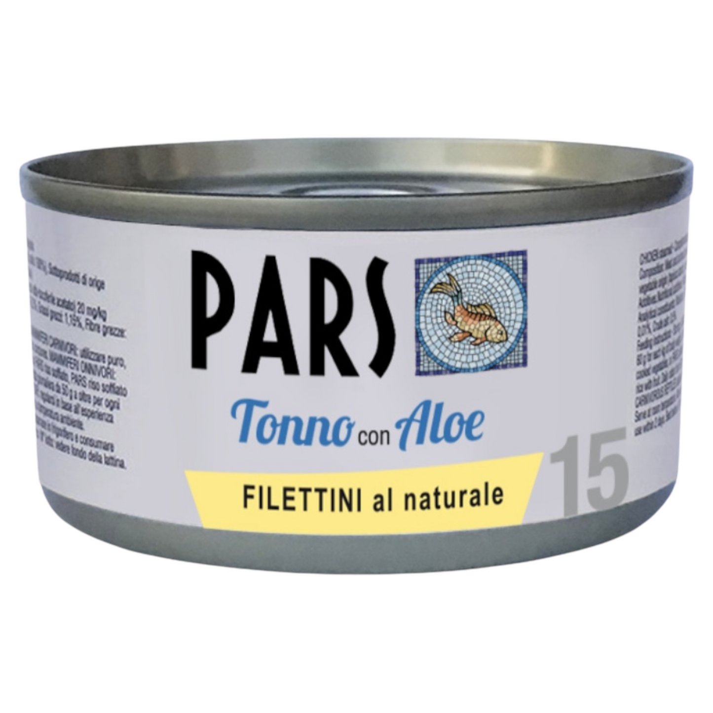 PARS 15 Filettini Naturali Tonno con Aloe 85Gr