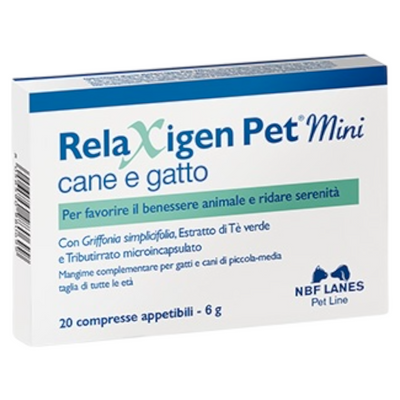 NBF LANES Relaxigen Pet Mini Cane e Gatto 20cpr
