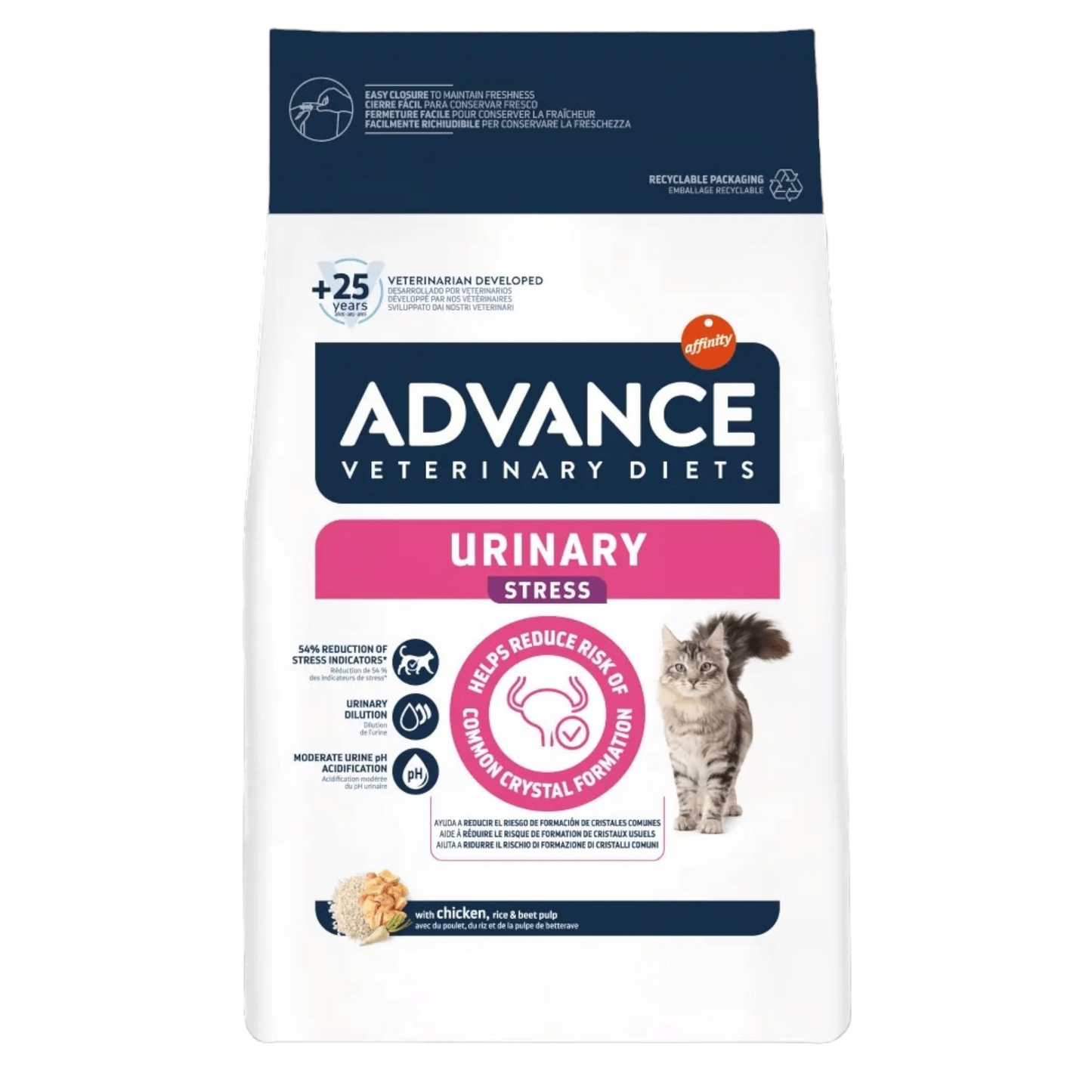 ADVANCE Gatto Urinary Stress 1,25Kg