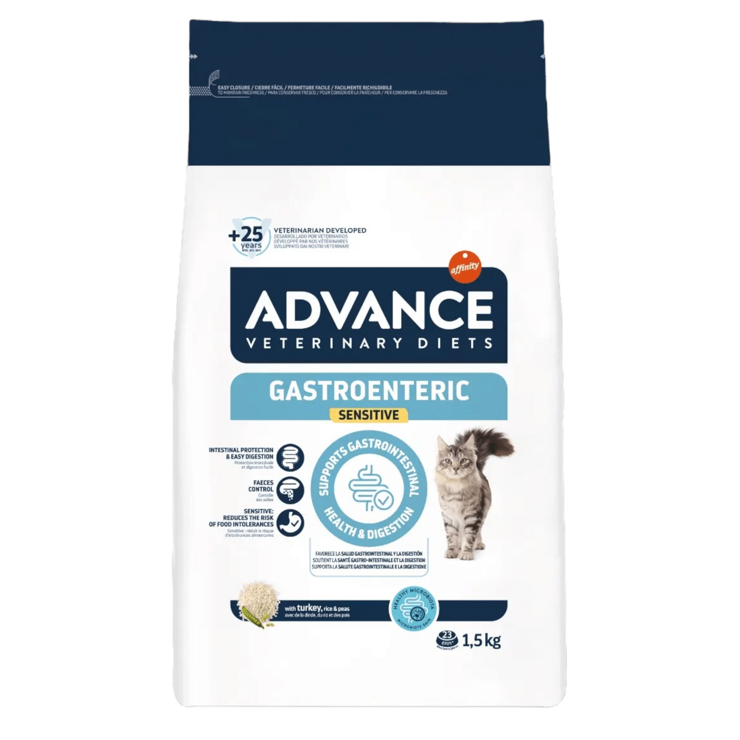 ADVANCE Gatto Gastroenteric Sensitive 1,5Kg