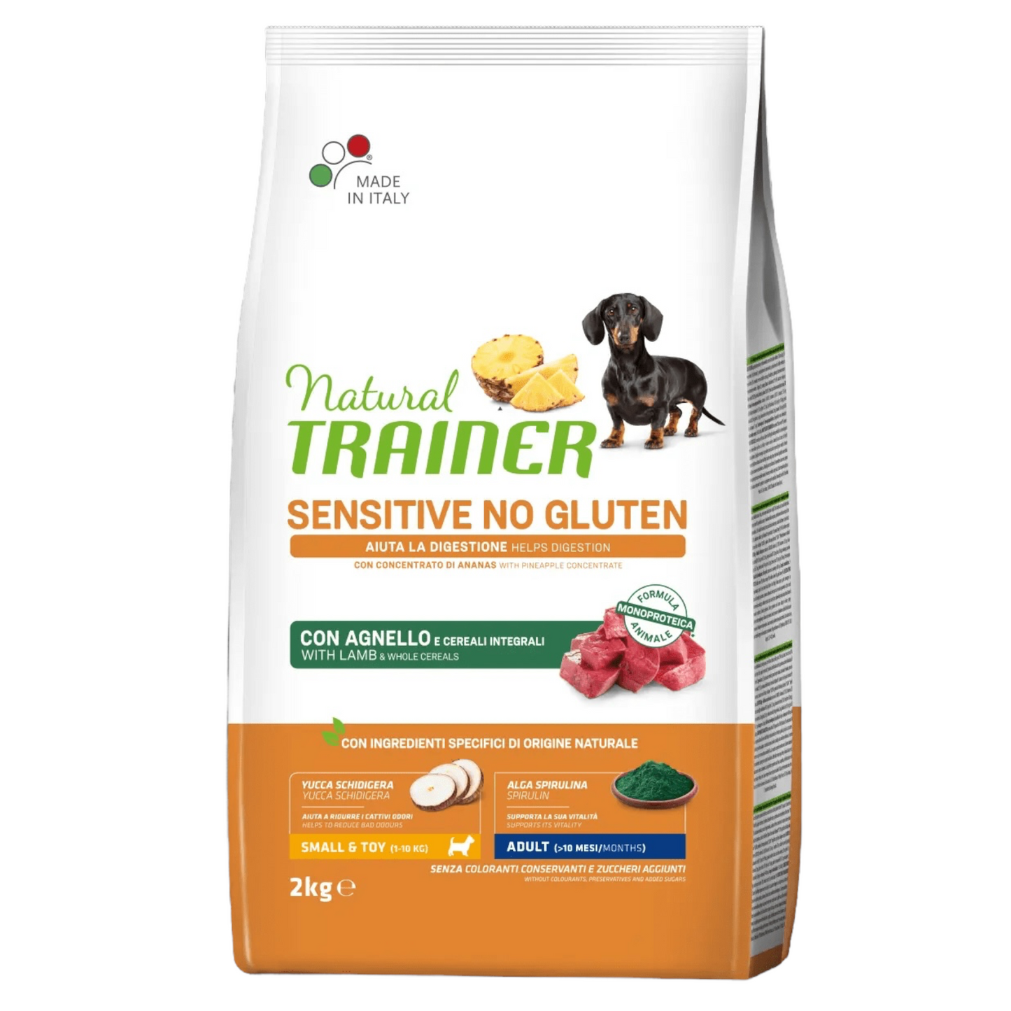 TRAINER Small&Toy Sensitive Adult Agnello 2Kg