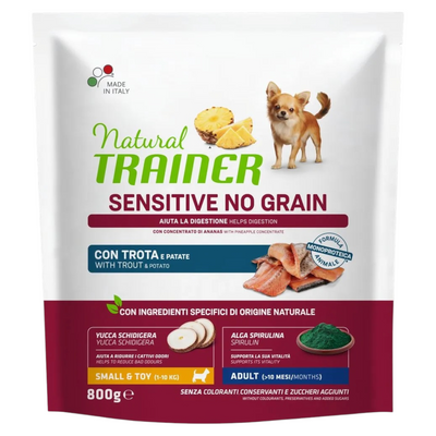 TRAINER Small&Toy Adult Sensitive GF Trota 800Gr