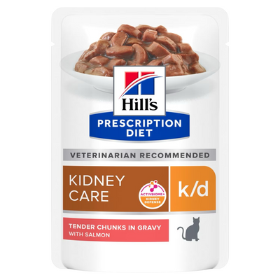 Hill's Gatto k/d Kidney Care Salmone 85Gr