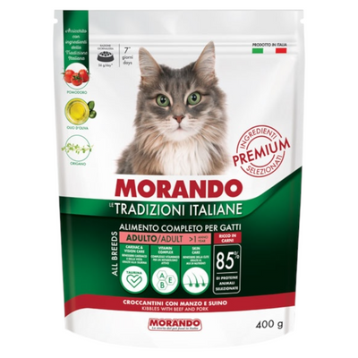 MORANDO Cat Adult Manzo e Suino 400gr