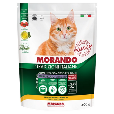 MORANDO Cat Sterilised Pollo 400gr