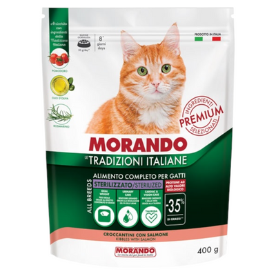 MORANDO Cat Sterilised Salmone 400gr