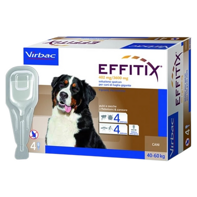 VIRBAC Cane Effitix XLarge 40-60Kg (1 Pipetta)