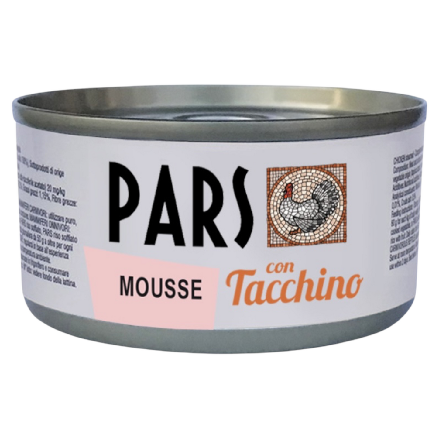 PARS Mousse con Tacchino Grain Free 85Gr