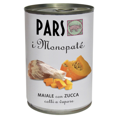 PARS Monopatè Maiale con Zucca 395Gr