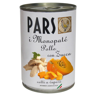 PARS Monopatè Pollo con Zucca 395Gr