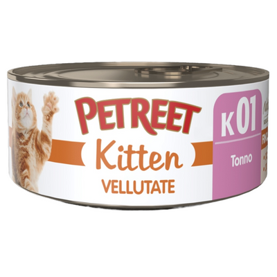 PETREET K01 Cat Vellutata Kitten Tonno 60Gr