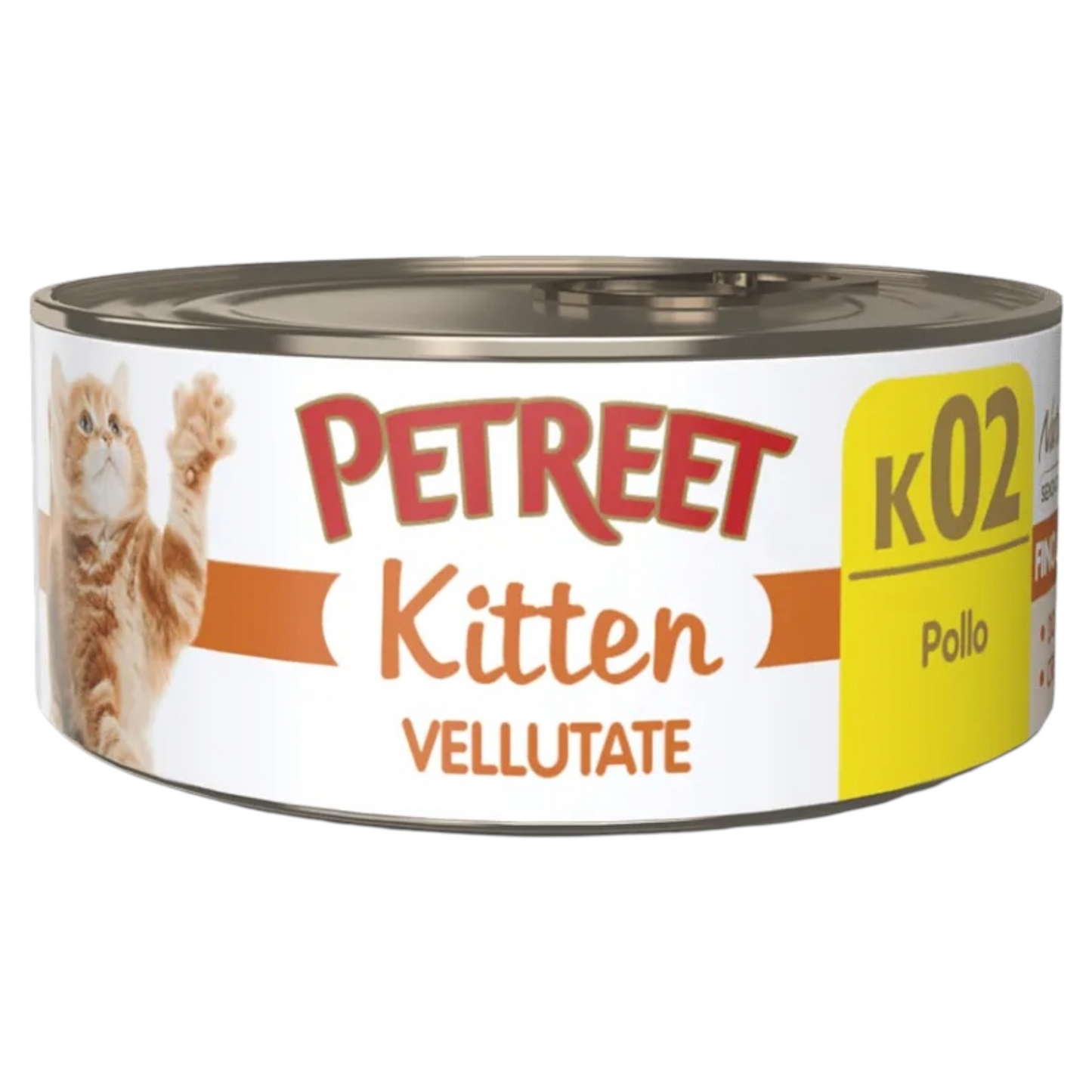 PETREET K02 Cat Vellutata Kitten Pollo 60Gr